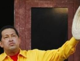 Binlerce kişi Chavez'i uğurladı